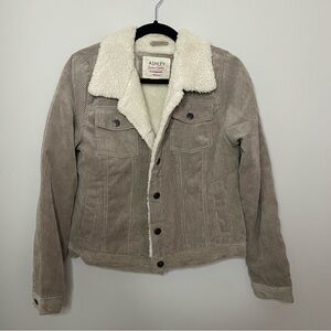 Tan Corduroy Jacket • Medium